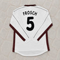 Walter Frosch FC St. Pauli Commemorative Long Sleeve Home Retro Football Jersey