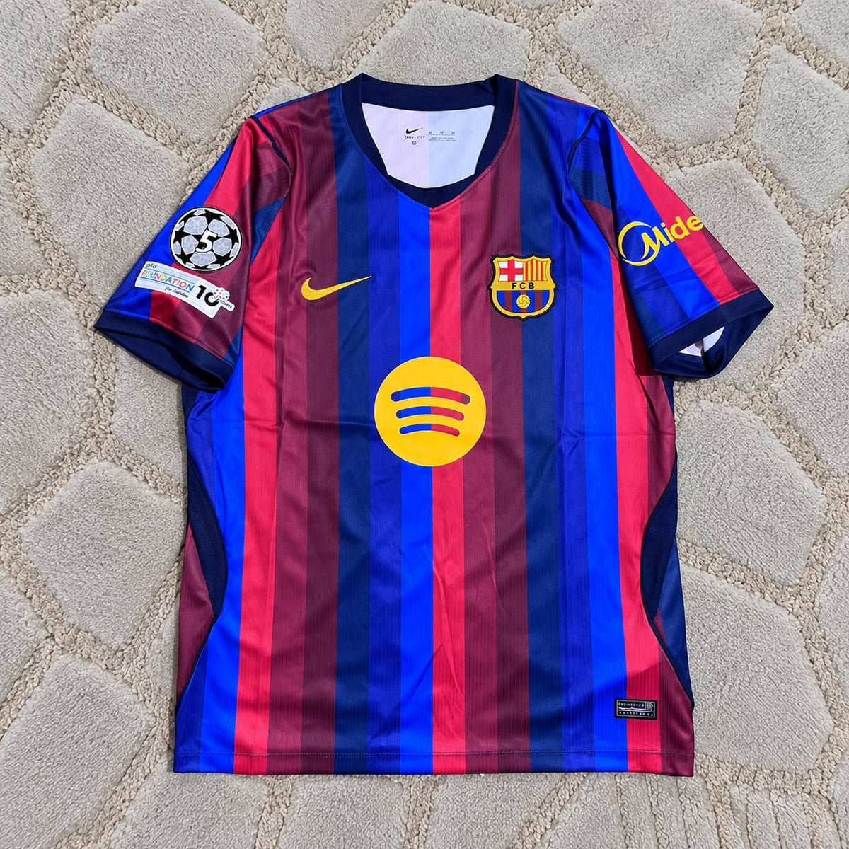 Raphinha #11 Barcelona 2027 New Season Champions League Patch Home Jersey Soccer Shirt Trikot Maillot