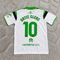 Carlos Clerc Real Santander 2026/2027 Home White Football Jersey Trikot Maillot Magliaa