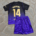 Karim Adeyemi #14 Barcelona 2027 New Season Away Kids Jersey Soccer Shirt Trikot Maillot Magliaa