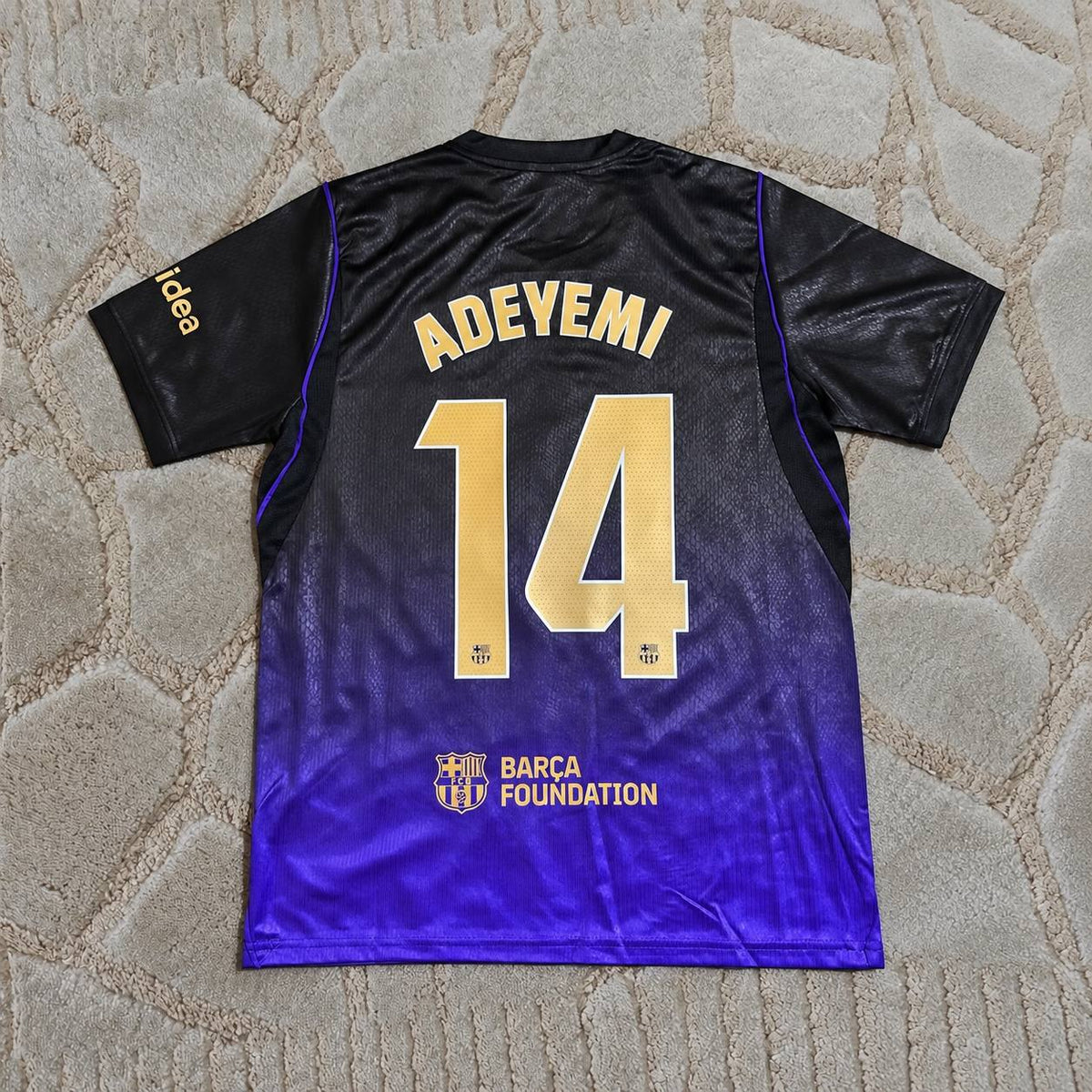 Karim Adeyemi #14 Barcelona 2027 New Season Away Jersey Soccer Shirt Trikot Maillot Magliaa