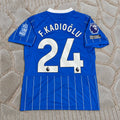 Ferdi Kadıoğlu #24 Brighton 2026/2027 New Season Home Blue Football Jersey Trikot Maillot