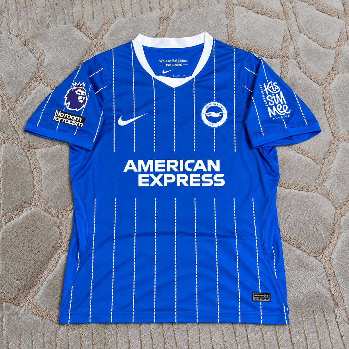Ferdi Kadıoğlu #24 Brighton 2026/2027 New Season Home Blue Football Jersey Trikot Maillot