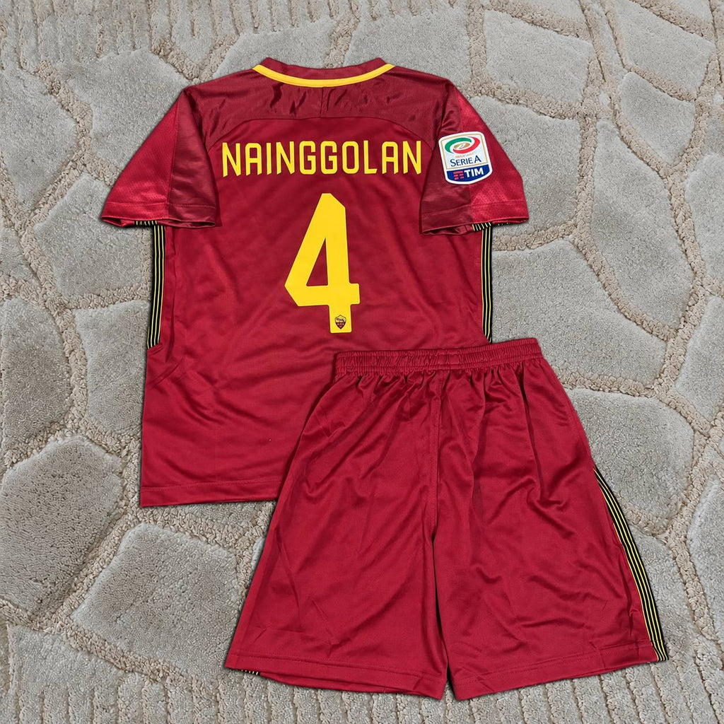 Radja Nainggolan 2016-2017 Season Kids Retro Football Jersey Trikot Maillot
