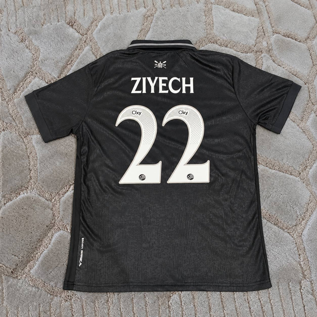 Hakim Ziyech #22 Botafogo FR 2027 New Season Black Football Jersey Trikot Maillot