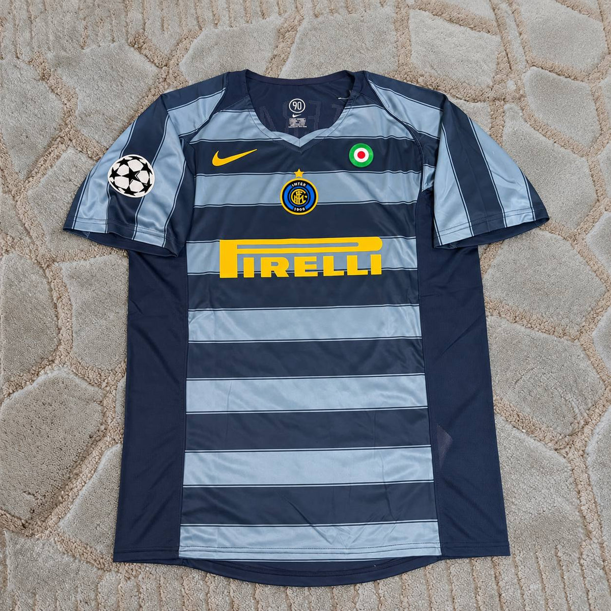 Marco Materazzi #23 Inter Milan 2004-05 Retro Football Jersey Trikot