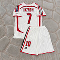 Filippo Inzaghi Milan Kids 2007 Final White Retro  Football Jersey Soccer Shirt Trikot Maillot
