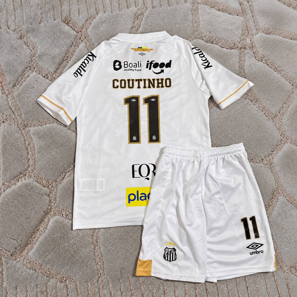 Philippe Coutinho Santos Fc 2026-2027 New Season Kids Football Jersey Trikot Maillot