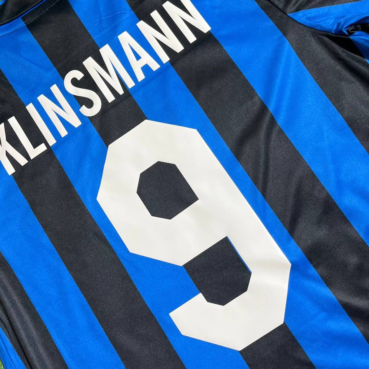 Jürgen Klinsmann Inter 1988/1990 Retro Home Football Jersey Trikot Maillot