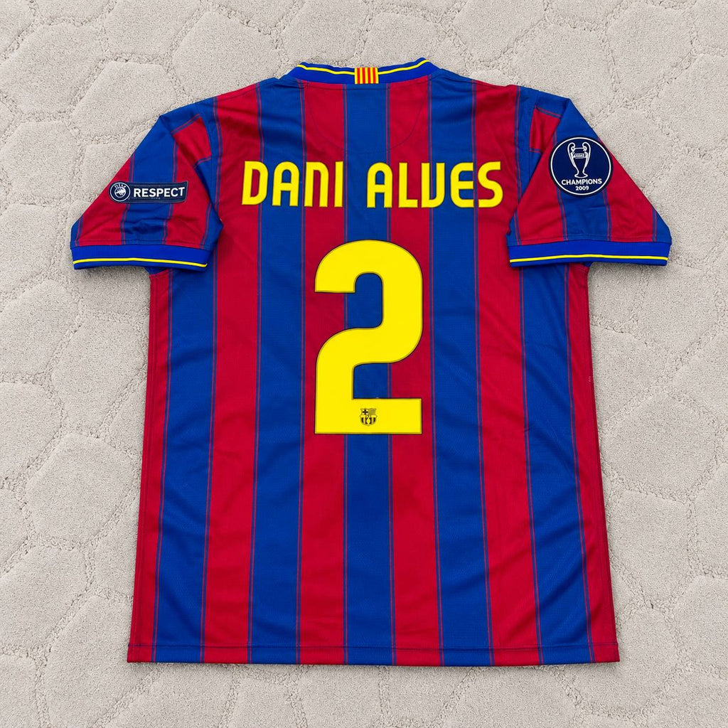 Dani Alves Barcelona Retro Jersey