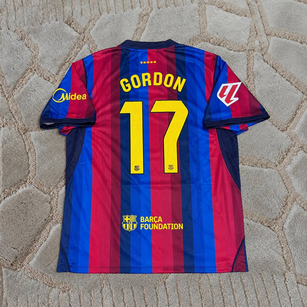 Anthony Gordon #17 Barcelona New season 2027 Football Jersey Soccer Trikot Maillot