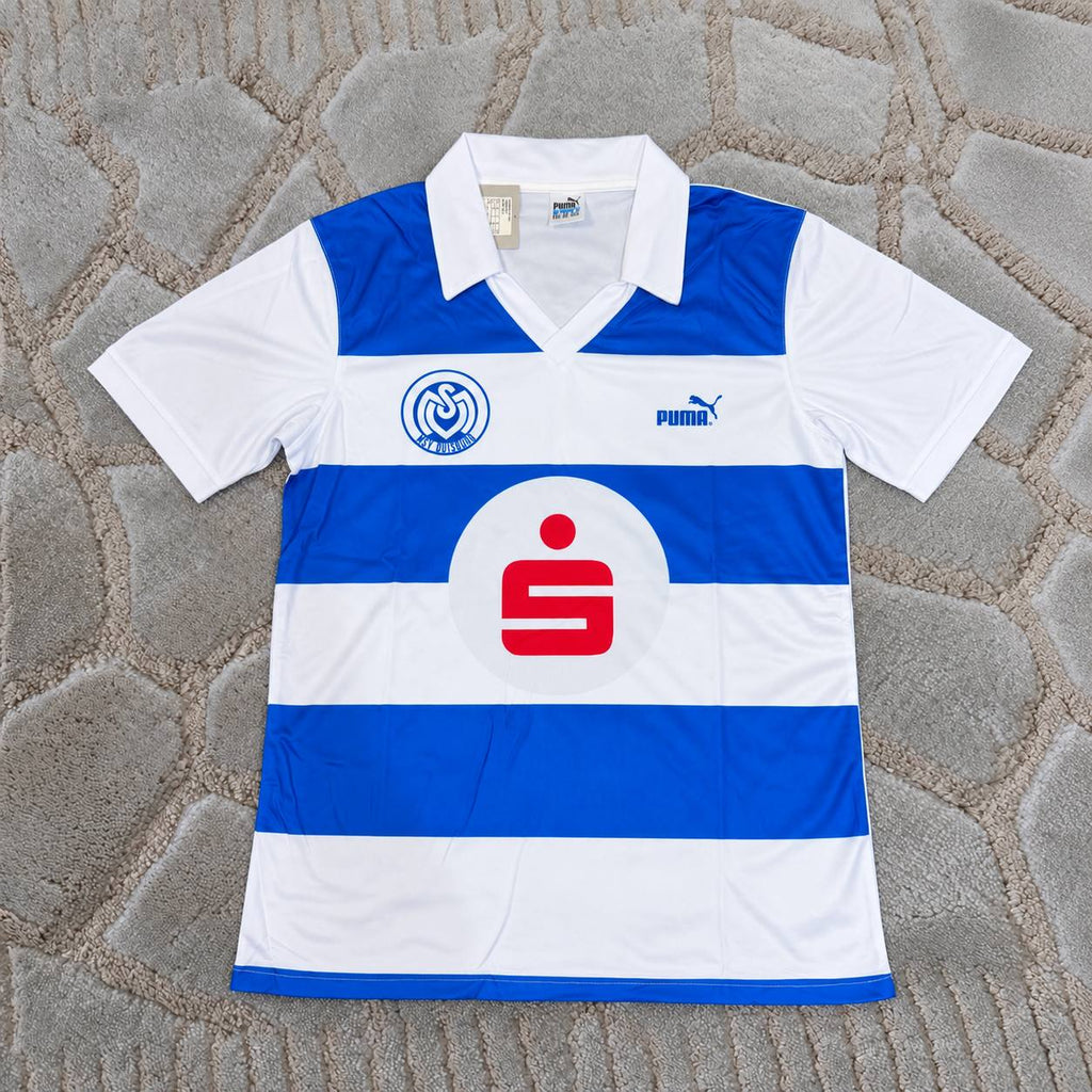 Bachirou Salou MSV Duisburg Heim Retro Special Fussball Jersey Soccer Trikot Maillot