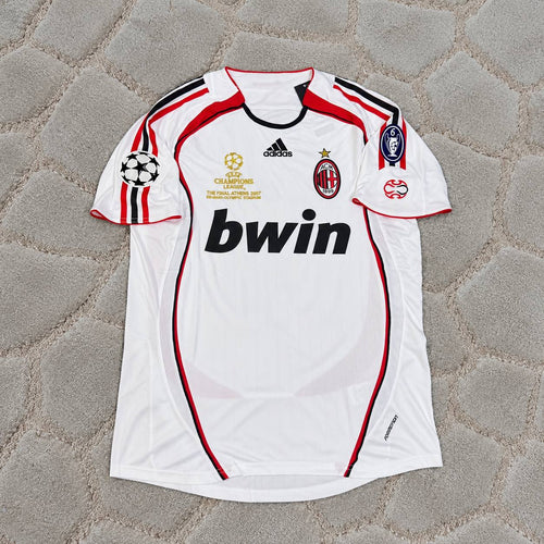 Alessandro Nesta Milan 2007 Champions League Final Retro Soccer Football Jersey Trikot