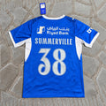 Crysencio Summerville Al Hilal 2026-2027 New Season Home Blue Foootball Jersey Trikot Maillot