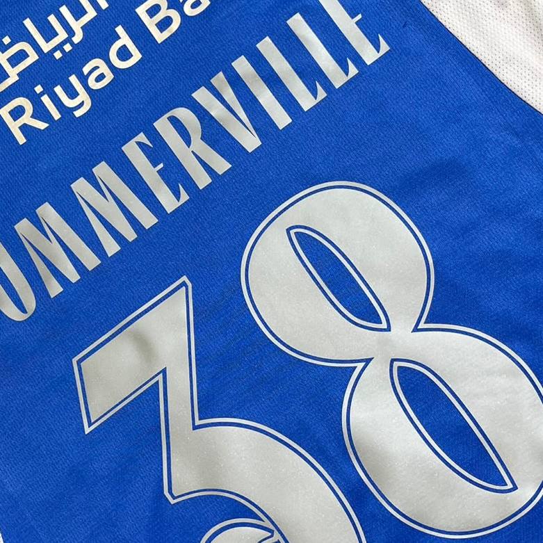 Crysencio Summerville Al Hilal 2026-2027 New Season Home Blue Foootball Jersey Trikot Maillot