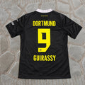 Serhou Guirassy Borussia Dortmund 2026-2027 New Season Away Black Football Jersey Trikot Maillot