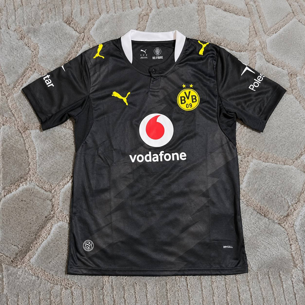 Serhou Guirassy Borussia Dortmund 2026-2027 New Season Away Black Football Jersey Trikot Maillot