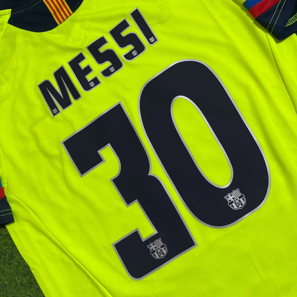 Lionel Messi #30 Barcelona 2005 2006 Retro Football Jersey Soccer Trikot Maillot Magliaa