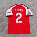 William Saliba Arsenal Home 2027 Football Jersey Soccer Trikot Maillot