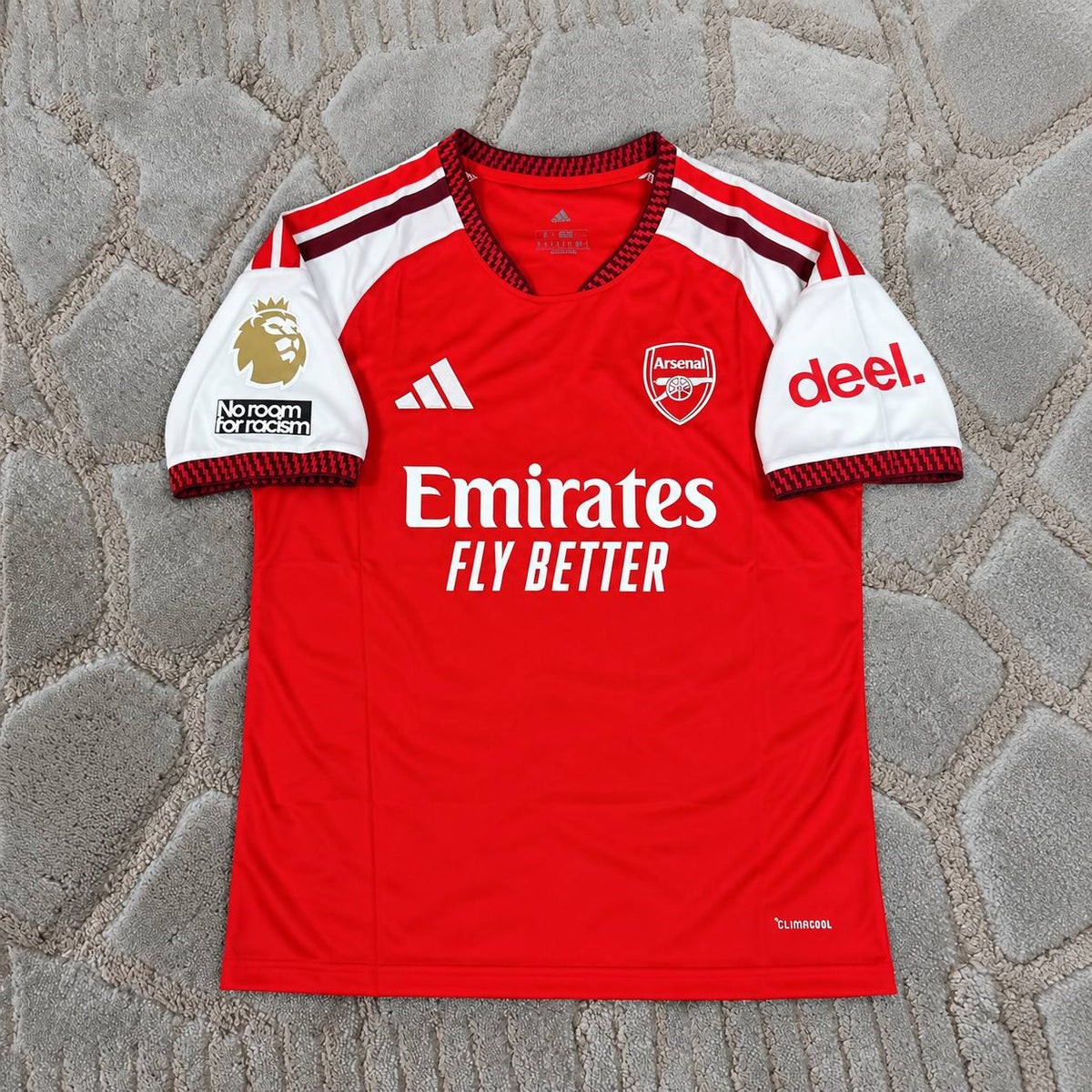 William Saliba Arsenal Home 2027 Football Jersey Soccer Trikot Maillot