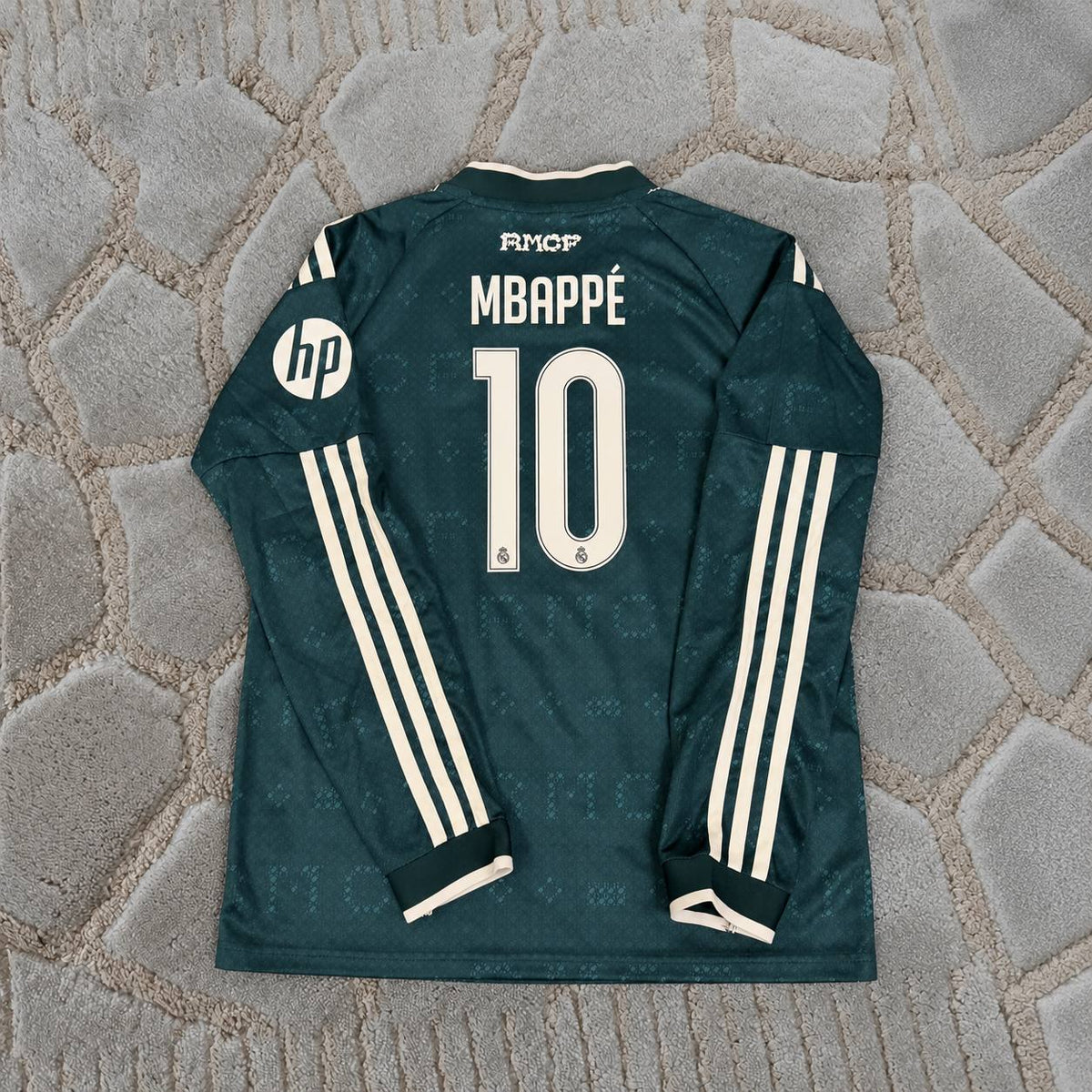 Kylian Mbappe Madrid New Season Long Sleeve Football Jersey Soccer Trikot Maillot Magliaa