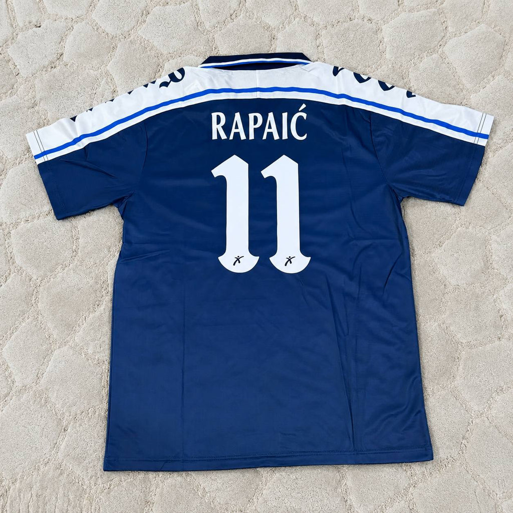 Milan Rapaic Perugia Retro Blue Football Jersey