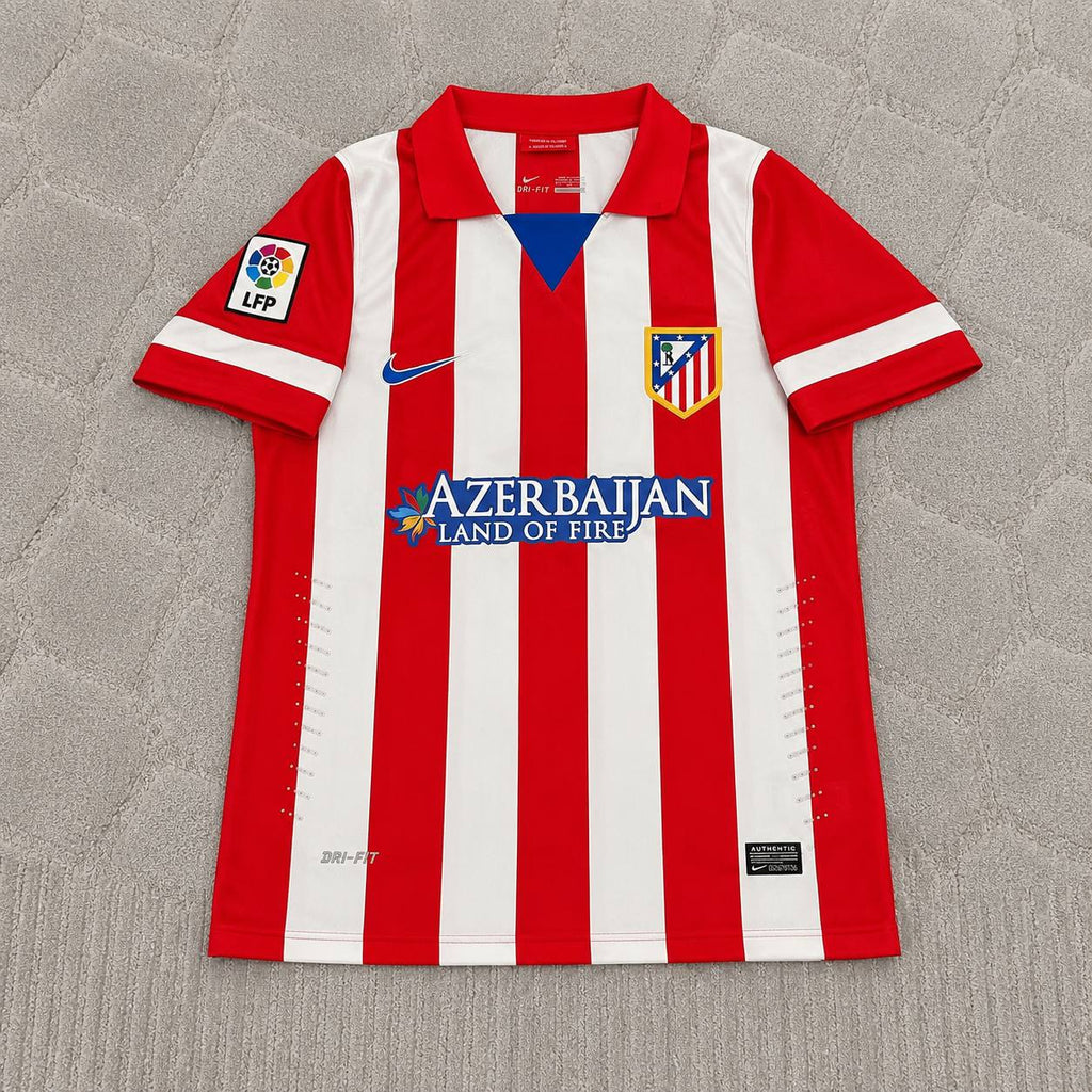 Saul Niguez 17 Atlético Madrid Home 2014/15 Retro Kit Trikot Jersey Maillot Soccer Shirt