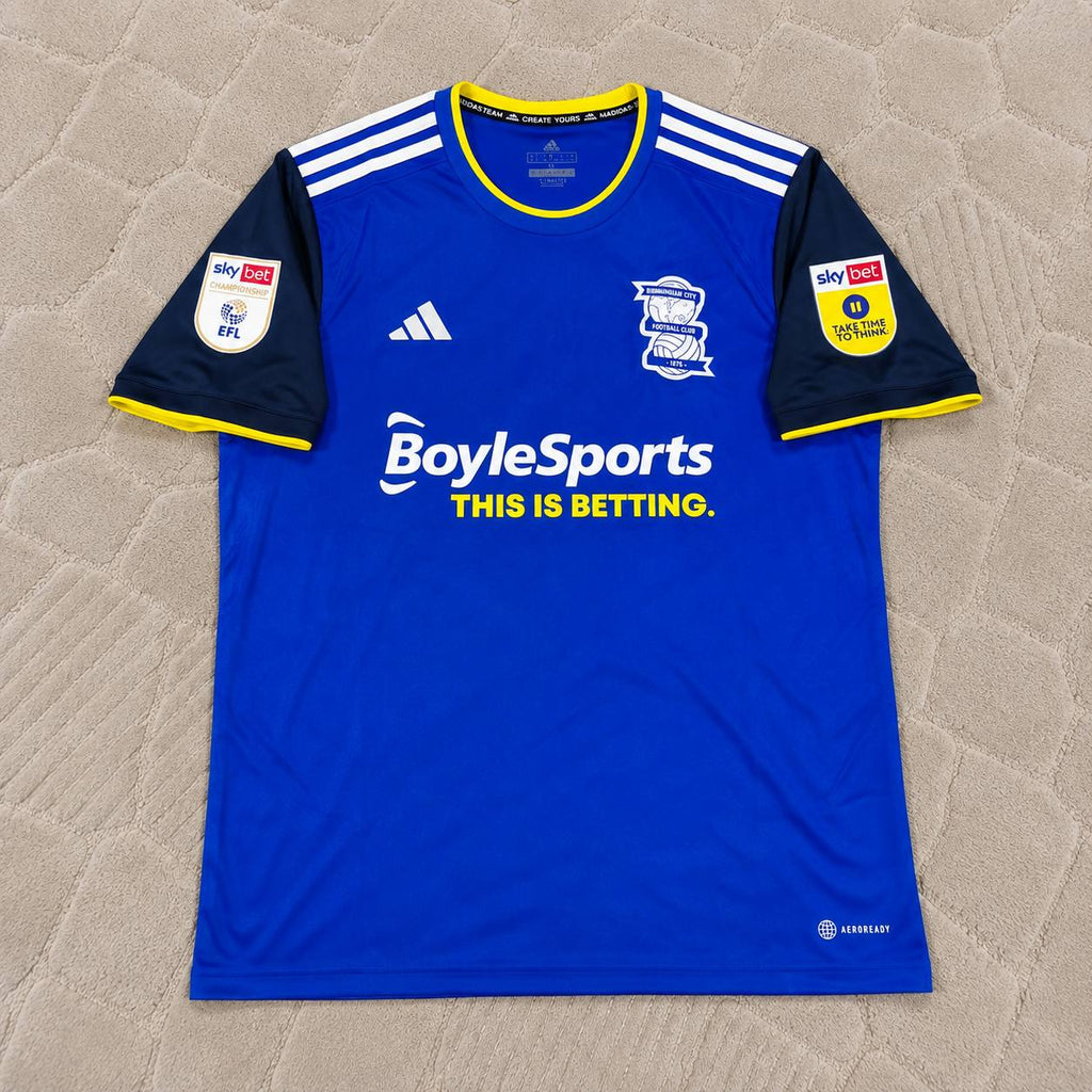 Jude Bellingham Birmingham 2019/2020 Home Blue Retro Football Jersey Trikot Maillot