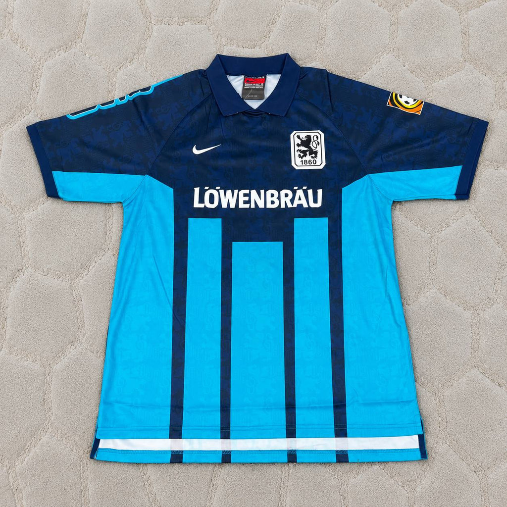 Daniel Borimirov TSV 1860 München Blaues Heim Retro Fußballtrikot