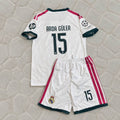 Arda Güler White Kids Jersey Maillot Trikot Soccer Shirt