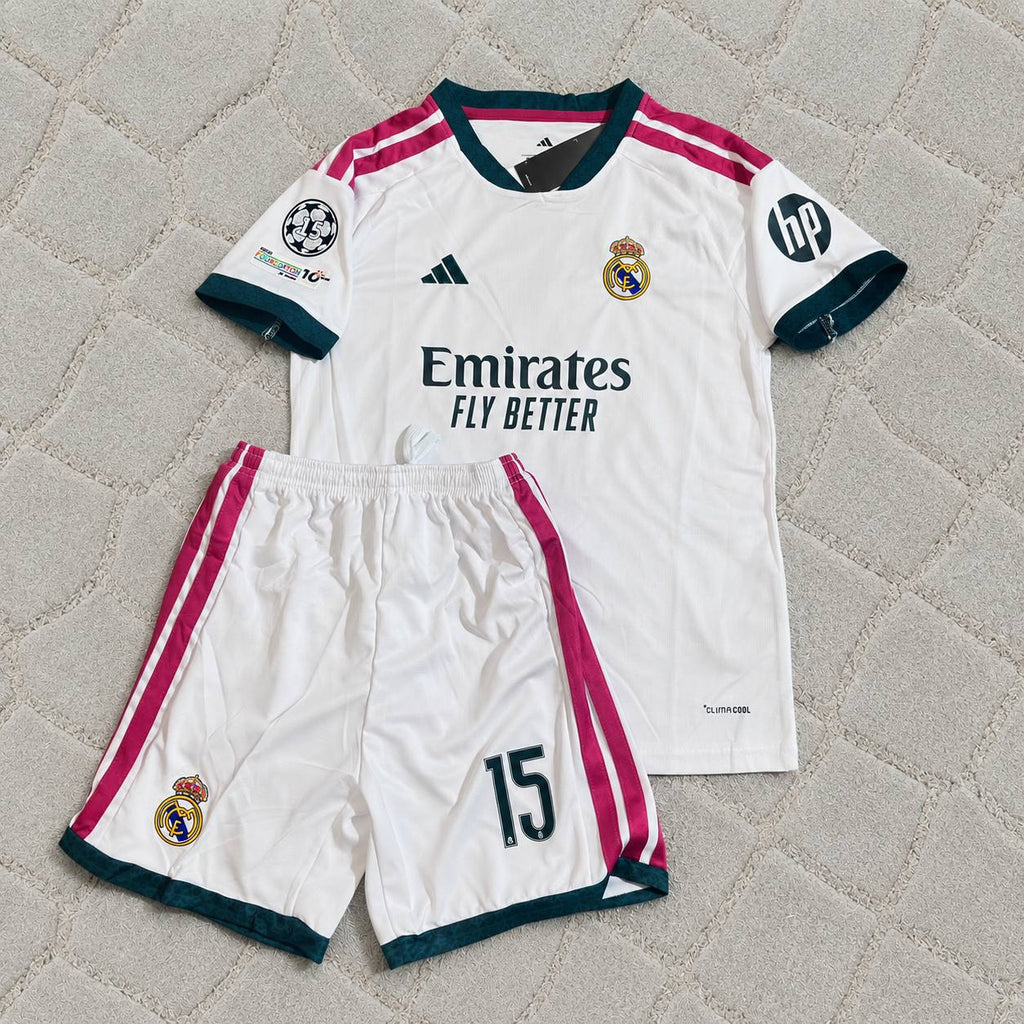 Arda Güler White Kids Jersey Maillot Trikot Soccer Shirt
