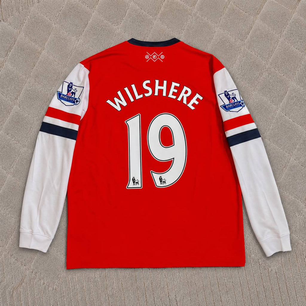 Jack Wilshere Arsenal 2011-2012 Retro Kit Jersey Trikot Maglia Soccer Shirt