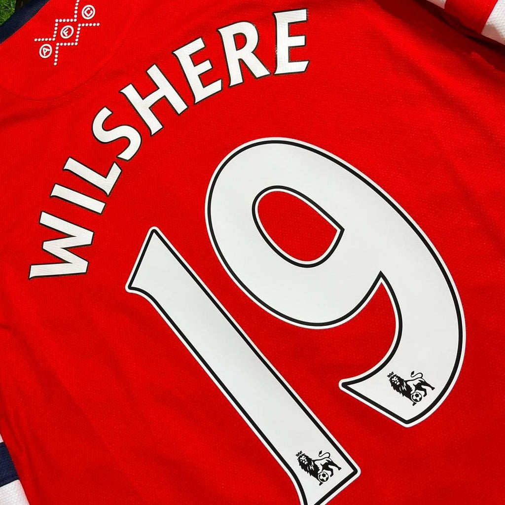 Jack Wilshere Arsenal 2011-2012 Retro Kit Jersey Trikot Maglia Soccer Shirt