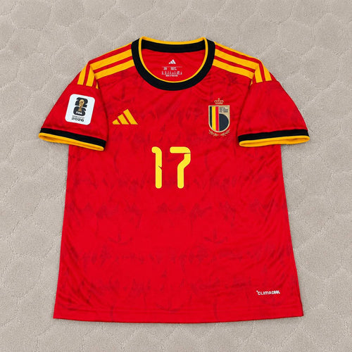 Charles De Ketelaere Belgique Belgien Belgie 2026 World Cup Jersey
