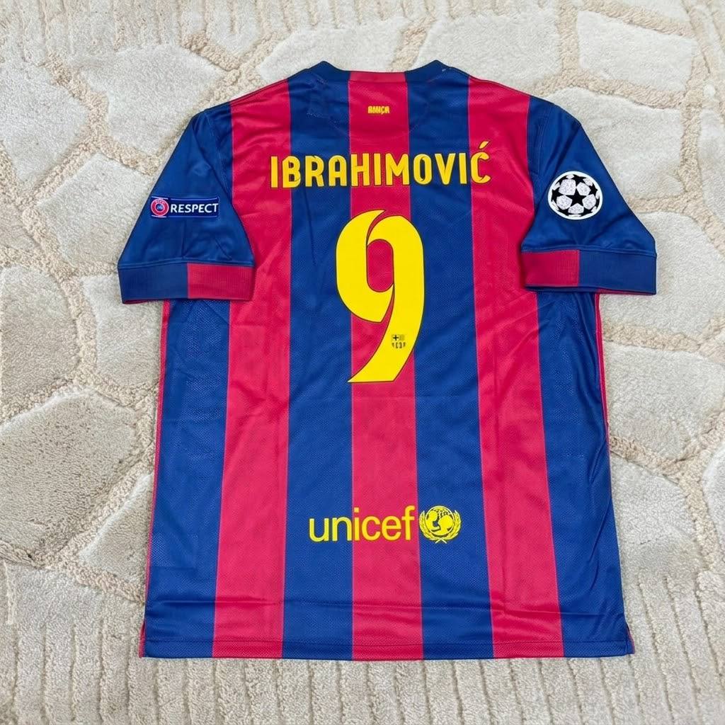 Zlatan Ibrahimovic Barcelona 2015 Final Berlin Champions League Jersey Trikot