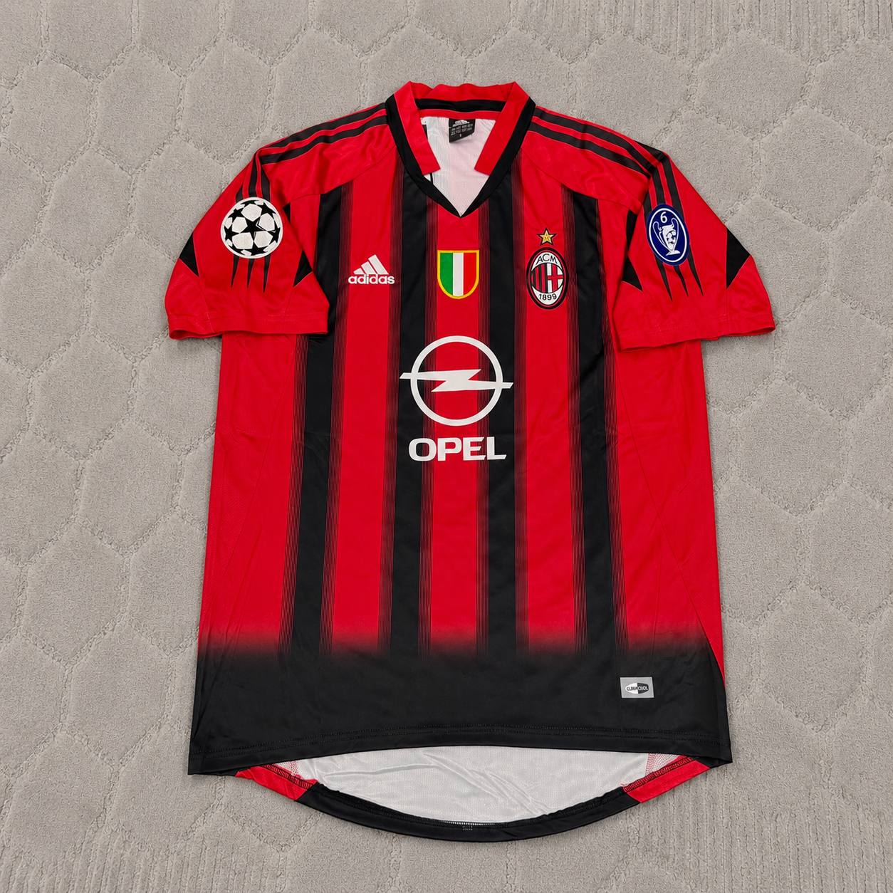 Gennaro Gattuso 8 – Milan 2004/2005 Red & Black Home Retro Kit Jersey Trikot Maillot