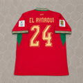 Neil El Aynaoui Morocco 2026 World Cup Home Red Football Jersey