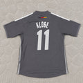 Miroslav Klose Germany 2002 World Cup Gray Special Retro Football Jersey
