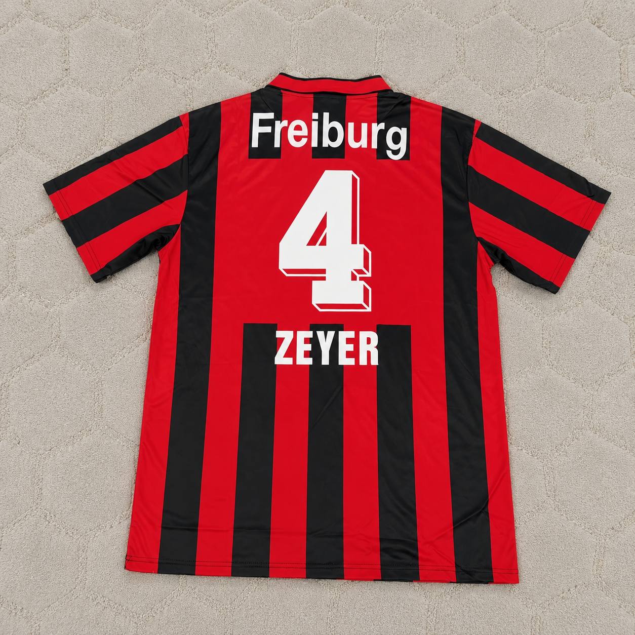 Andreas Zeyer SC Freiburg 1994-1995 Retro Football Jersey