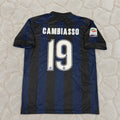 Esteban Cambiasso Inter Milan 2013–2014 Home Retro Football Jersey Kit