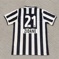 Zinedine Zidane Juventus 1996 1997 Retro Football Jersey