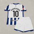 Mikel Oyarzabal Real Sociedad 2027 New Season Home Kids Jersey Trikot Maillot Soccer Shirt