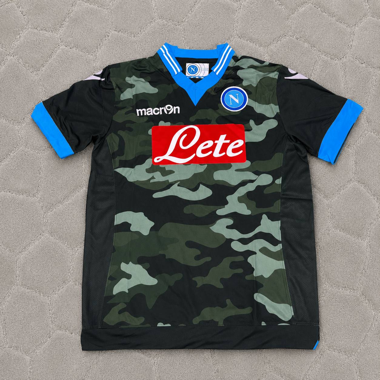Goran Pandev 19 – Napoli 2013-14 Retro Kit Jersey Trikot Maillot Soccer Shirt