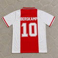 Dennis Bergkamp Ajax 1988 1990 Retro Football Jersey