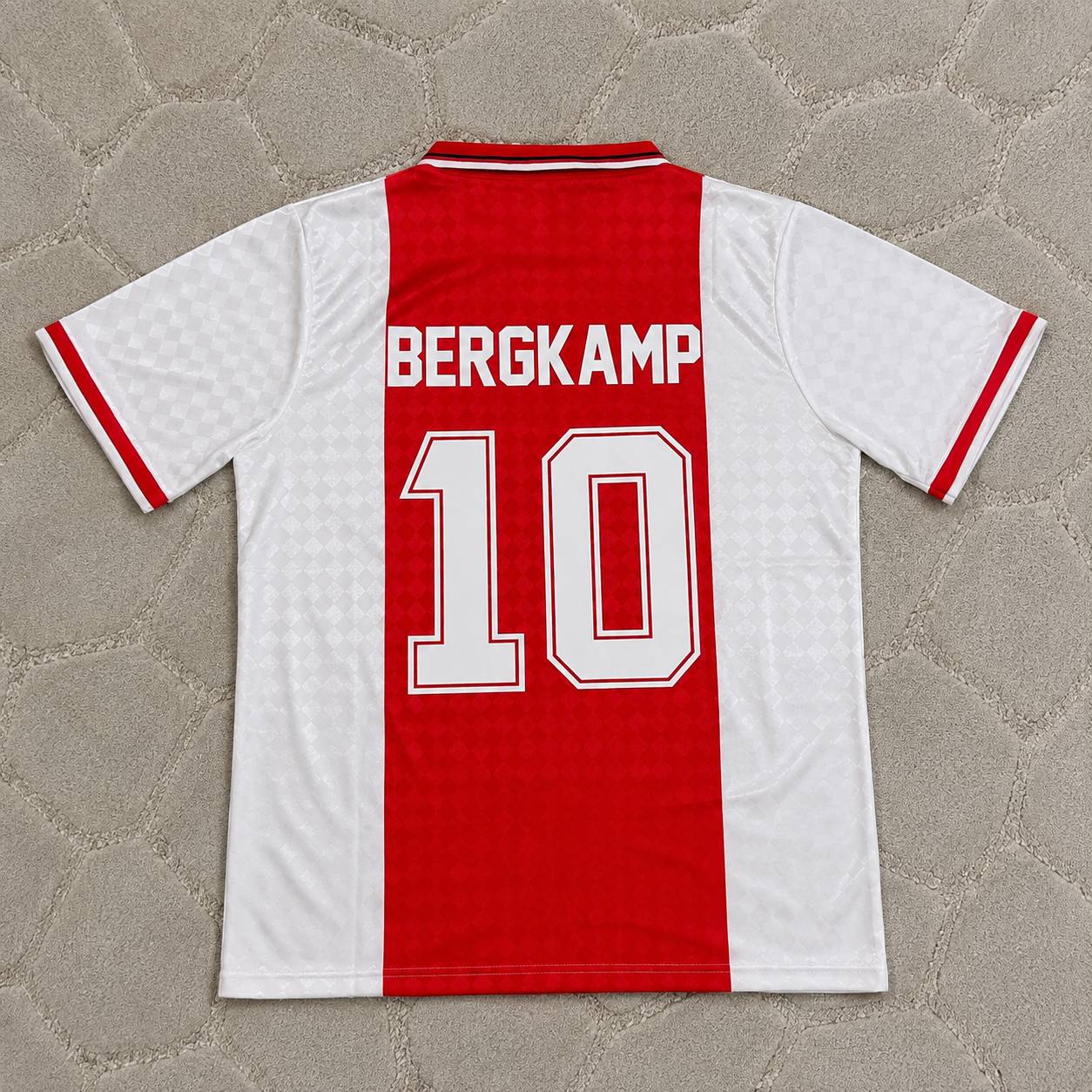 Dennis Bergkamp Ajax 1988 1990 Retro Football Jersey