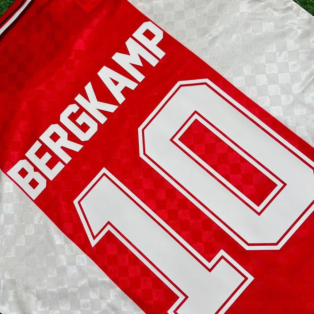 Dennis Bergkamp Ajax 1988 1990 Retro Football Jersey