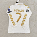 Cristiano Ronaldo Real Madrid 2011 2012 Champions League Long Sleeve Jersey