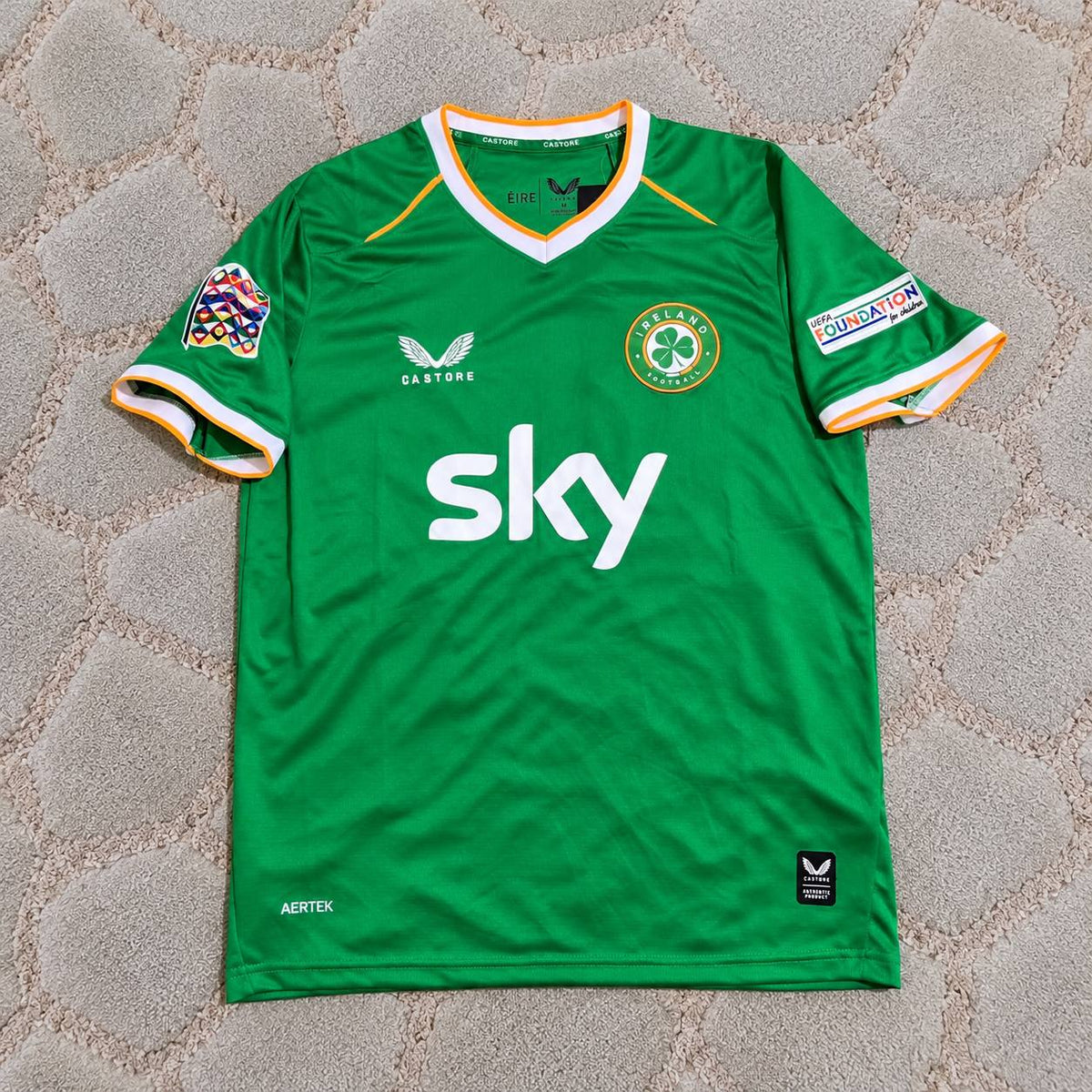 Troy Parrott Ireland Eire Green New Season National Team Football Jersey Trikot Maillot Magliaa