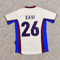 Xavi Barcelona 1998/99 Retro Football Jersey Trikot Maillot Magliaa