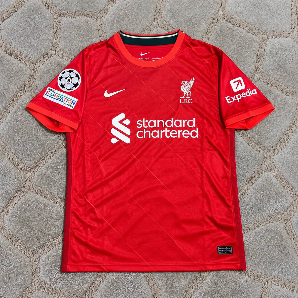 Trent Alexander-Armold #66 Liverpool 2022 Champions League Final Home Retro Football Jersey Soccer Trikot Maillot